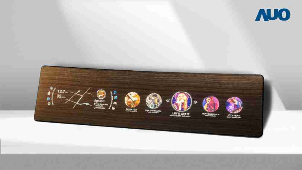 彩神vll研发全球最高穿透度达80%的AmLED木纹显示器，，，，可于使用时呈现高亮度、、、清晰可见的信息，，，并在不使用时回归为单纯的饰板，，，，节能兼具美观