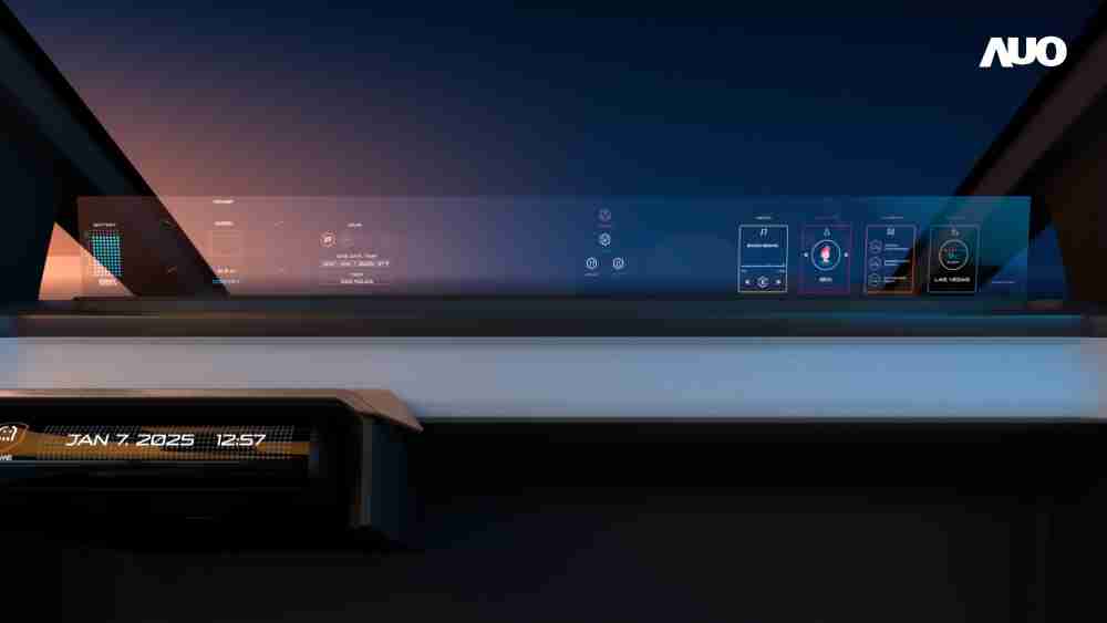 彩神vll无界透明显示接口(Horizon Image Glass)透过车运算方案整合仪表板、、、、中控台及副驾显示器，，，，一体式全景呈现，，提供乘用者清晰的前方视野、、行车必要信息与娱乐功能